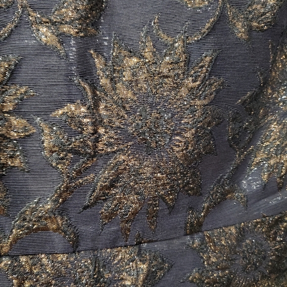 Marc Jacob's - "Gilded Sunflower" 🌻 Jacquard Dress - ASO Gossip Girl - Size 2 - Picture 5 of 11
